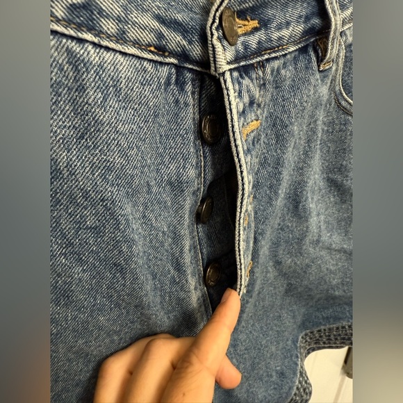 Women’s Vintage Honors Denim High Waisted Shorts Size 14 Mom Jeans Summer - Picture 2 of 9